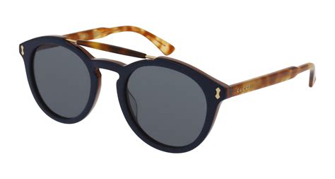 gucci gg0124s 003|Gucci GG0124S 003 Sunglasses Blue .